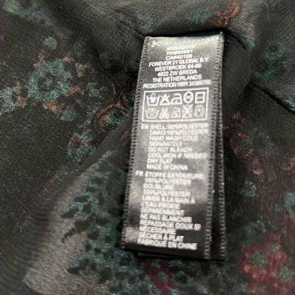 #43 XXI floral kimono type top S/P - Picture 7 of 11